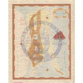 Grand Turk Mini Map (Miniature Map 8" x 10")